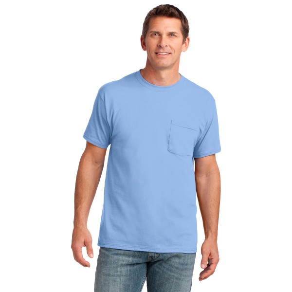 PC54P Port & Co Light Blue