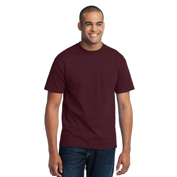 PC55PT Port & Co Athletic Maroon