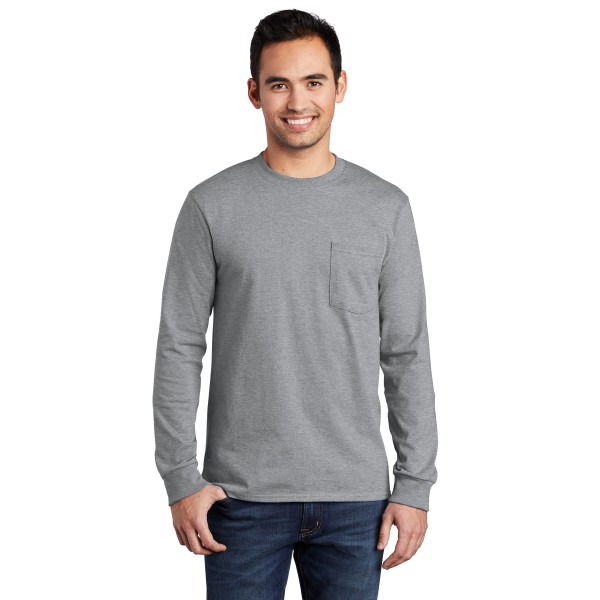 PC61LSPT Port & Co Athletic Heather