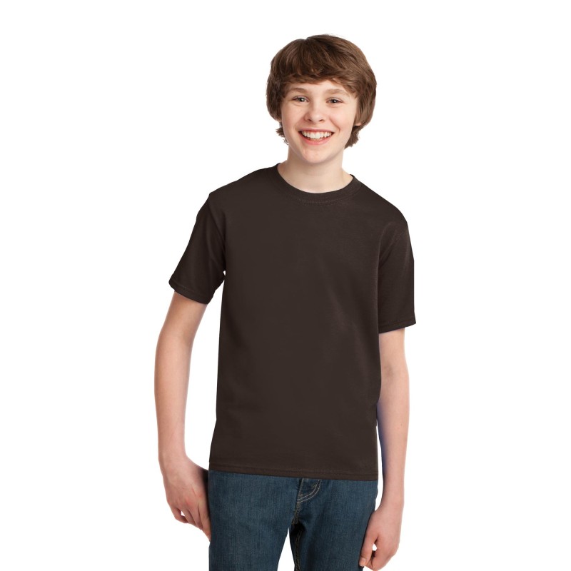 Port & Co PC61Y Dark Chocolate Brown