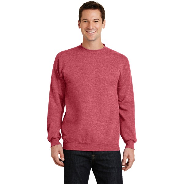 PC78 Port & Co Heather Red