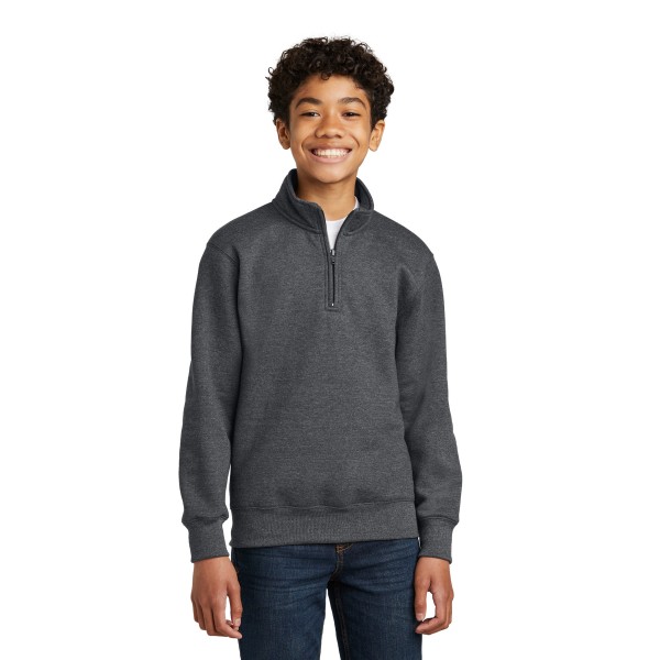 PC78YQ Port & Co Dark Heather Grey