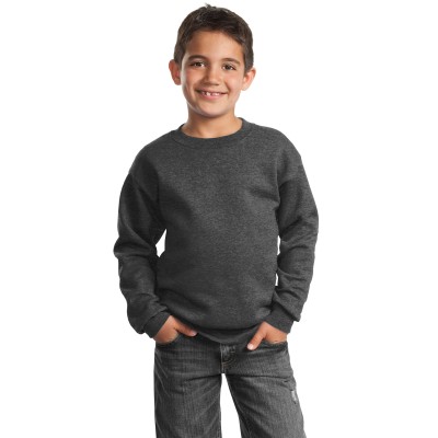 Port & Co PC90Y Youth Core Fleece Crewneck Sweatshirt