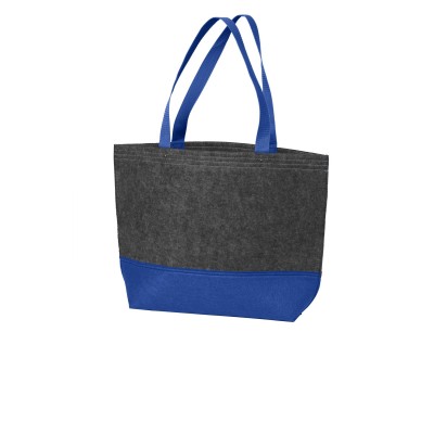 Port Authority BG402M Royal/ Felt Charcoal