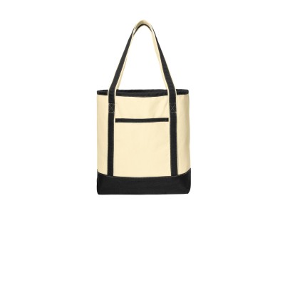 Port Authority BG413 Natural/ Black