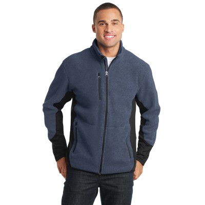 Port Authority F227 Navy Heather/ Black