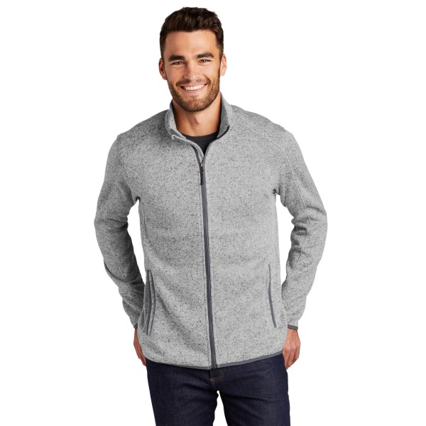 F232 Port Authority Grey Heather