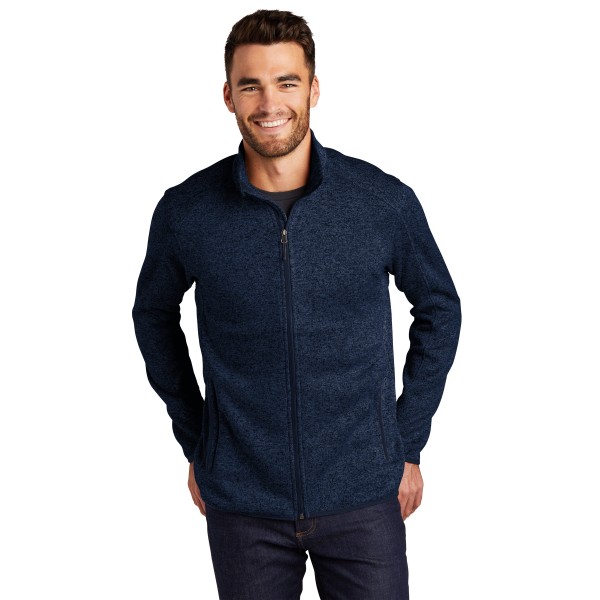 F232 Port Authority River Blue Navy Heather