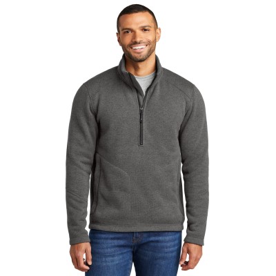Port Authority F426 Grey Smoke Heather