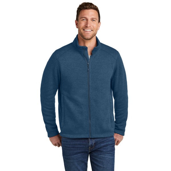 F428 Port Authority Insignia Blue Heather