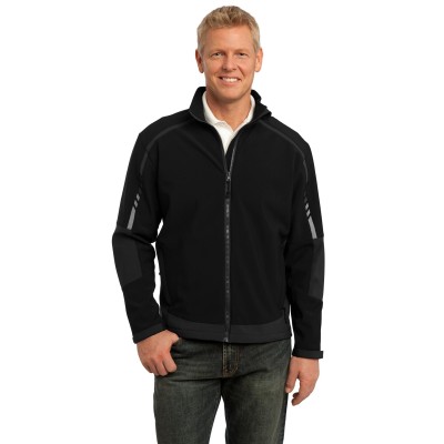 Port Authority J307 Black/ Deep Grey