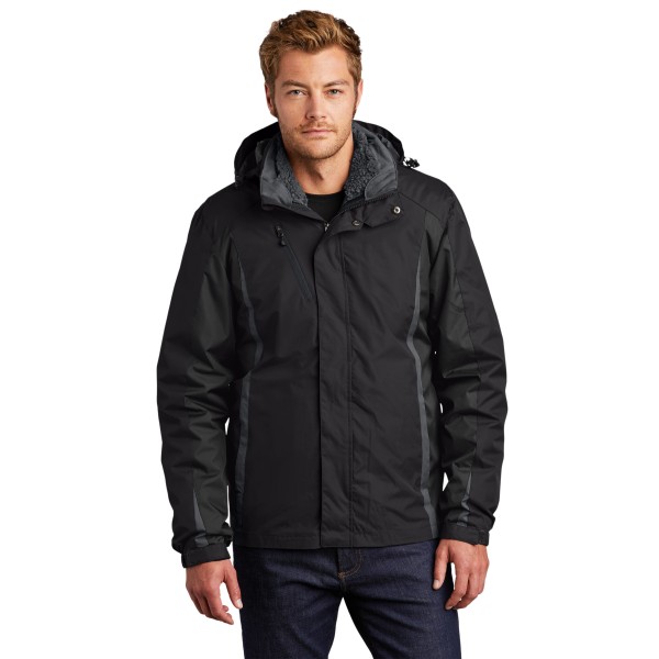 J321 Port Authority Black/ Black/ Magnet