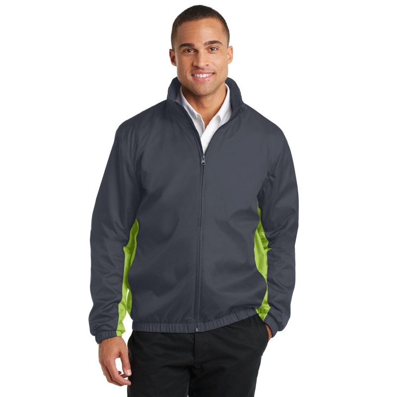 Port Authority J330 Battleship Grey/ Charge Green