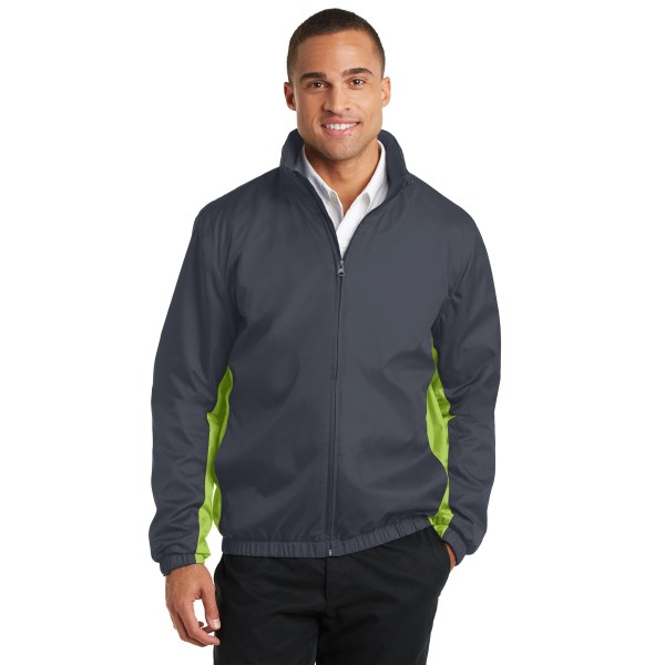 J330 Port Authority Battleship Grey/ Charge Green