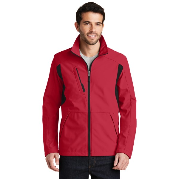 J336 Port Authority Rich Red/ Black