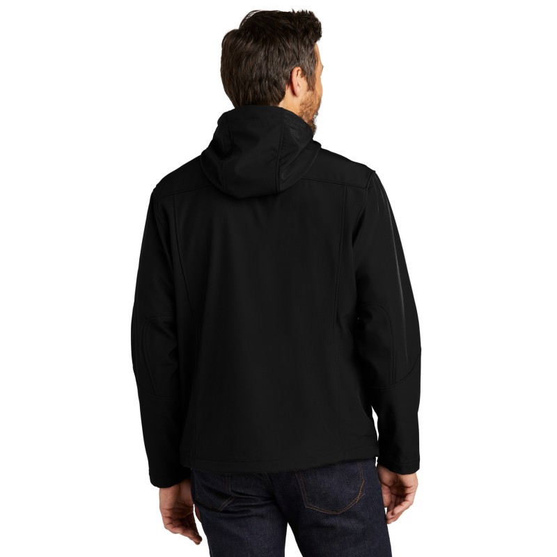 Port Authority J706 Black/ Engine Red