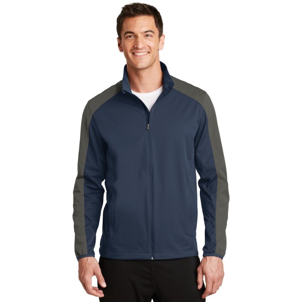 J718 Port Authority Dress Blue Navy/ Grey Steel