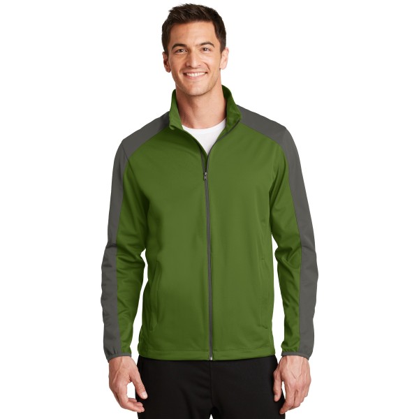 J718 Port Authority Garden Green/ Grey Steel