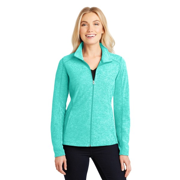 L235 Port Authority Aqua Green Heather