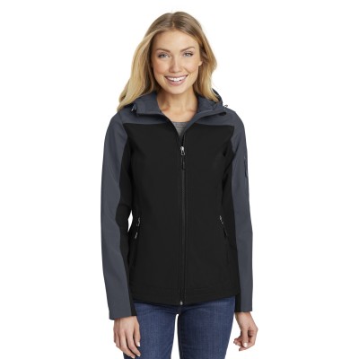 Port Authority L335 Women's Hooded Core Soft Shell Jacket