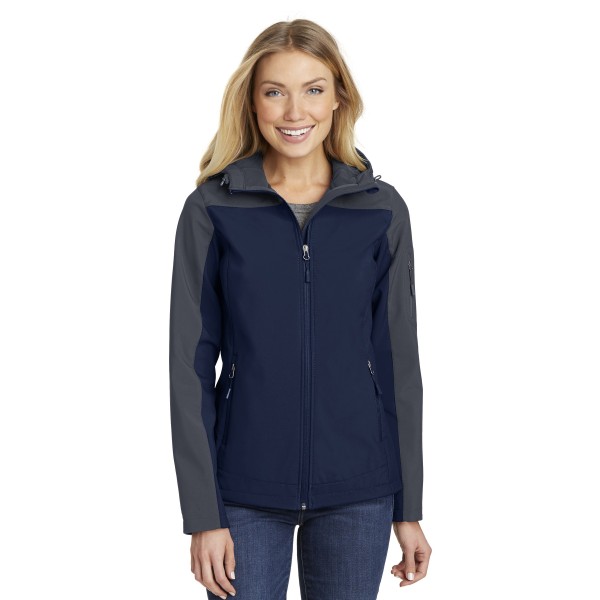 L335 Port Authority Dress Blue Navy/ Battleship Grey