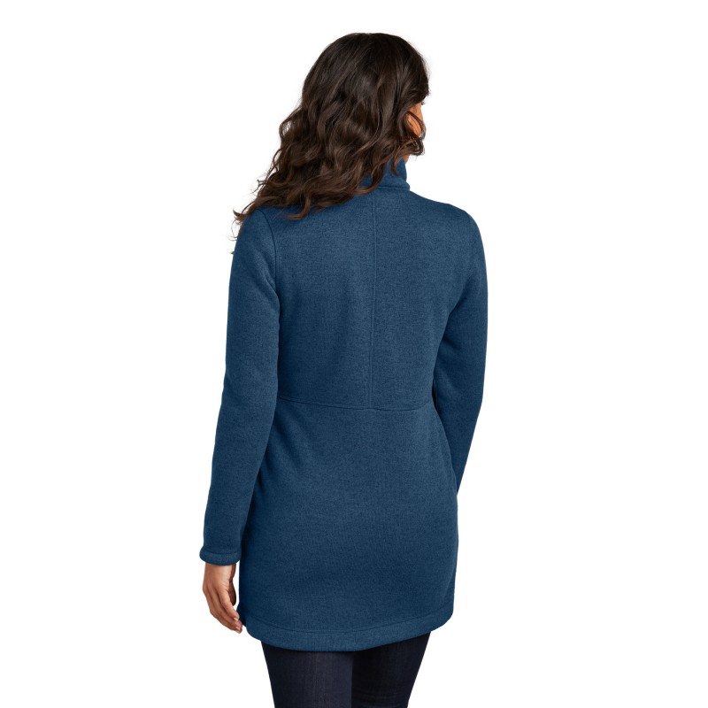 Port Authority L425 Insignia Blue Heather