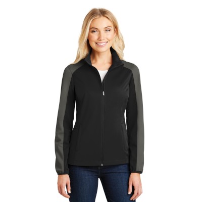 Port Authority L718 Women's Active Colorblock Soft Shell Jacket