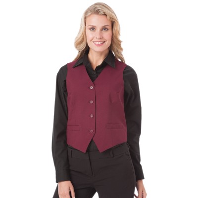 Blue Generation BG1265 Women's Scotchgard Treated Twill Bistro Vest