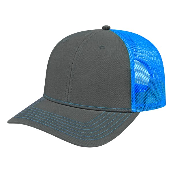 BG1528C Blue Generation Charcoal/Neon Blue