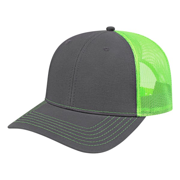BG1528C Blue Generation Charcoal/Neon Green