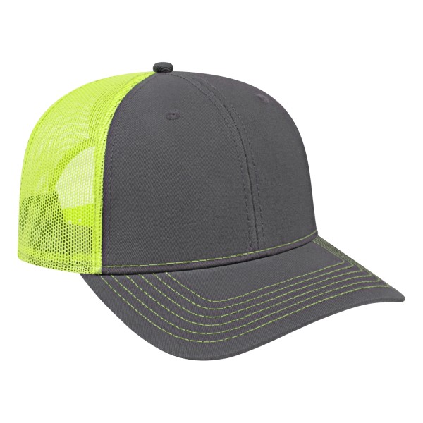 BG1528C Blue Generation Charcoal/Neon Yellow