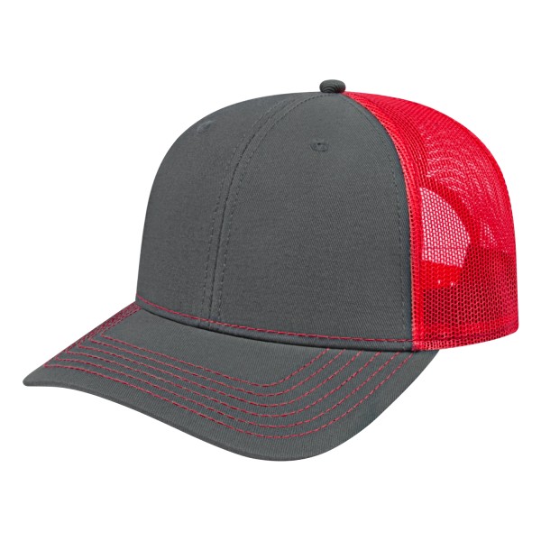 BG1528C Blue Generation Charcoal/Red