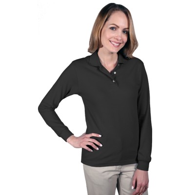Blue Generation BG6207 Women's Superblend L/S Polo