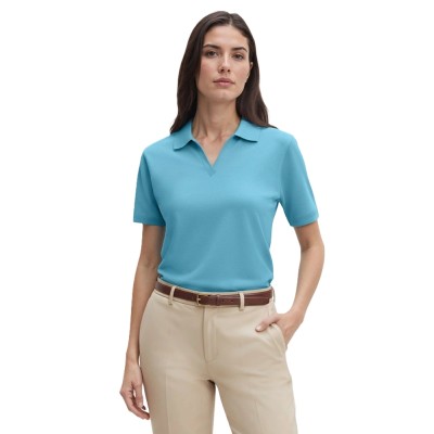 Blue Generation BG6209 Women's Superblend V-Neck Polo