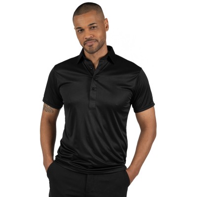 Blue Generation BG7007 Men's Bonded Collar Dress Polo