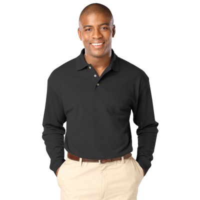 Blue Generation BG7207 Men's Superblend L/S Polo