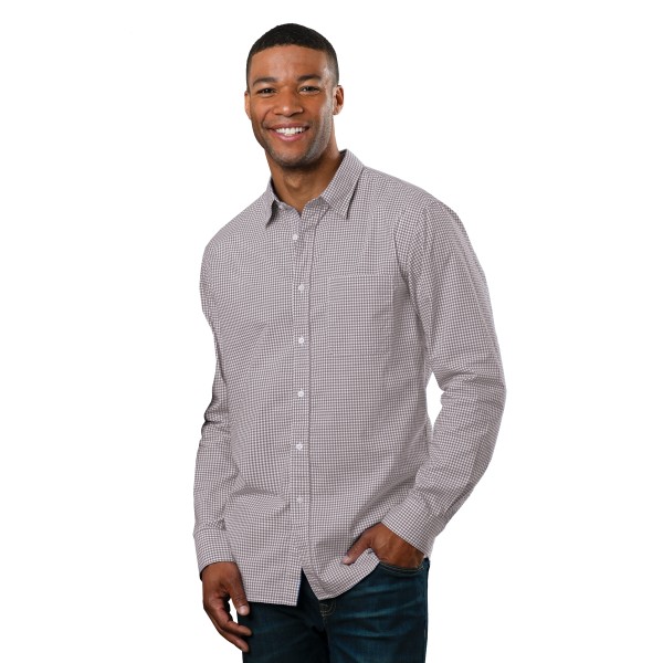BG7269 Blue Generation Gingham Grey