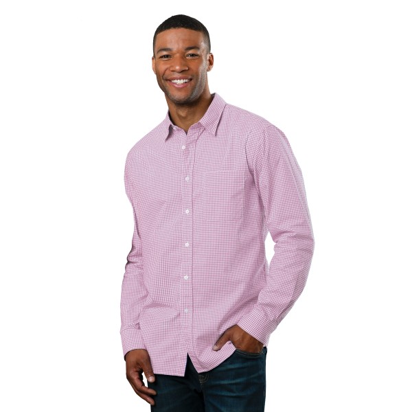 BG7269 Blue Generation Gingham Rose