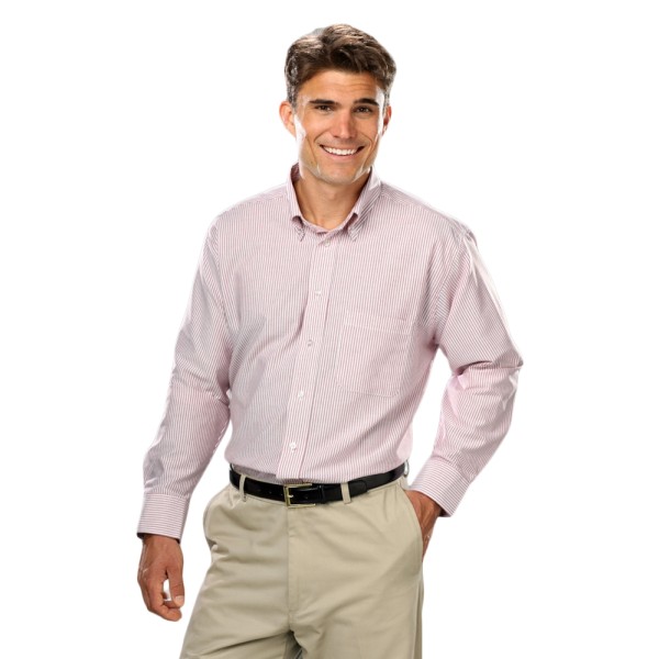 BG8214 Blue Generation Burgundy/White Strip