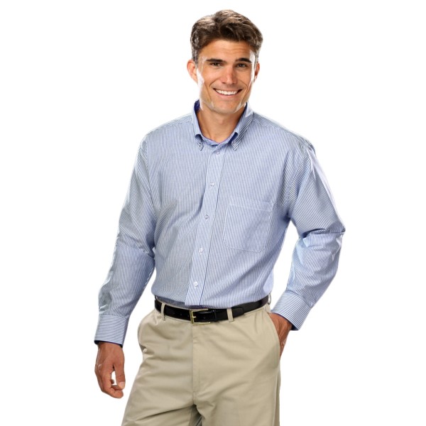 BG8214 Blue Generation Blue White Stripe