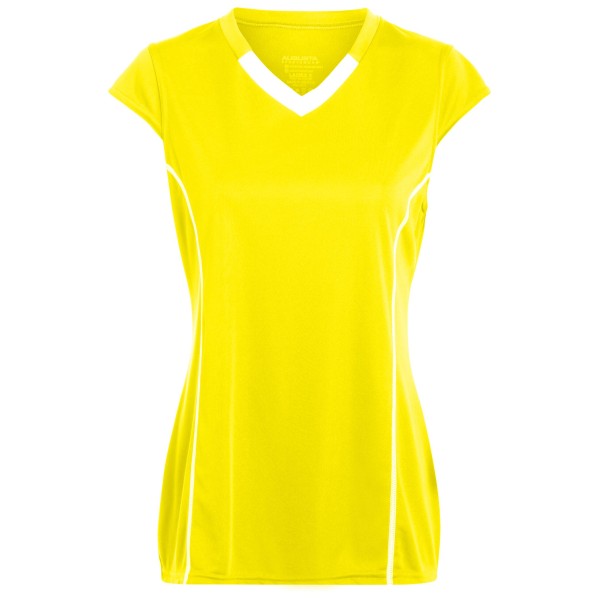 1218 Augusta Sportswear POWER YELLOW/WHITE