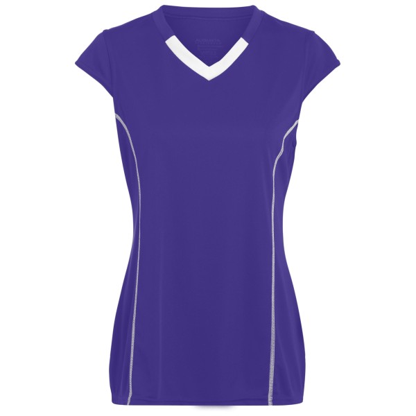1218 Augusta Sportswear PURPLE/WHITE