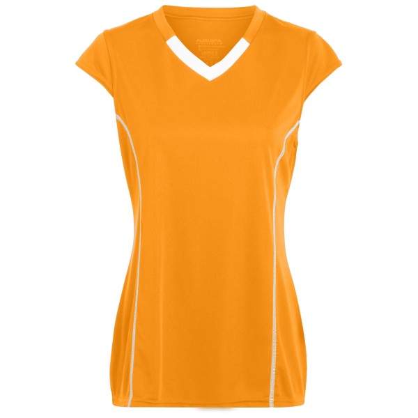 1218 Augusta Sportswear POWER ORANGE/WHITE