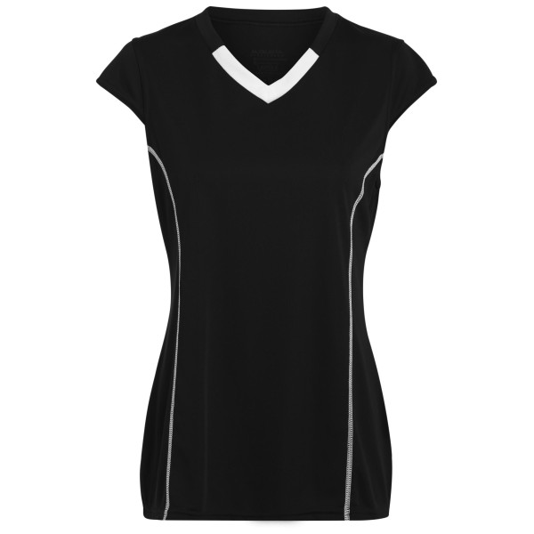 1219 Augusta Sportswear BLACK/WHITE