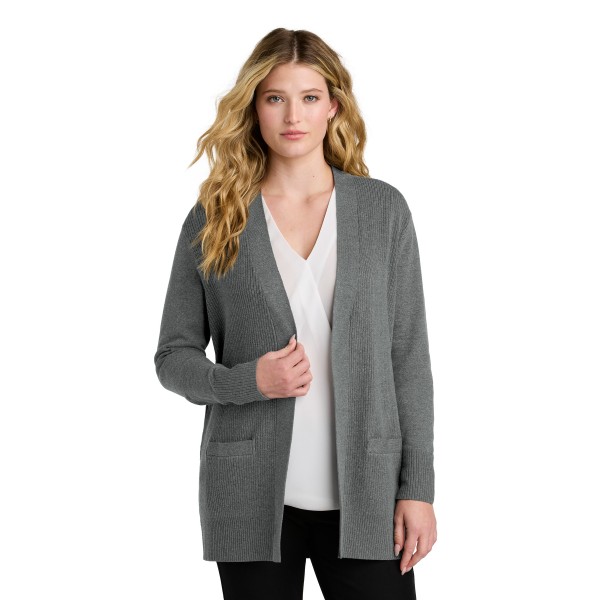 LSW2890 Port Authority Medium Heather Grey