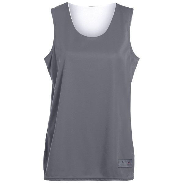 147 Augusta Sportswear GRAPHITE/WHITE