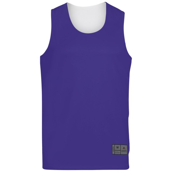 149 Augusta Sportswear PURPLE/WHITE