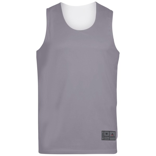 149 Augusta Sportswear GRAPHITE/WHITE
