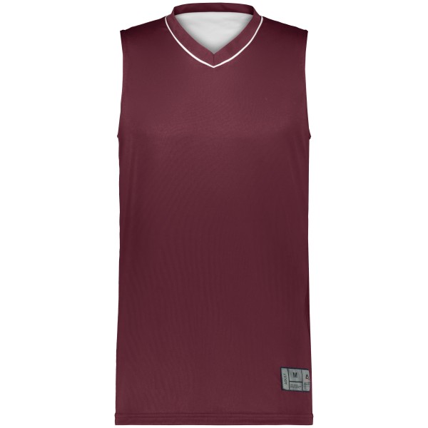 152 Augusta Sportswear MAROON/WHITE