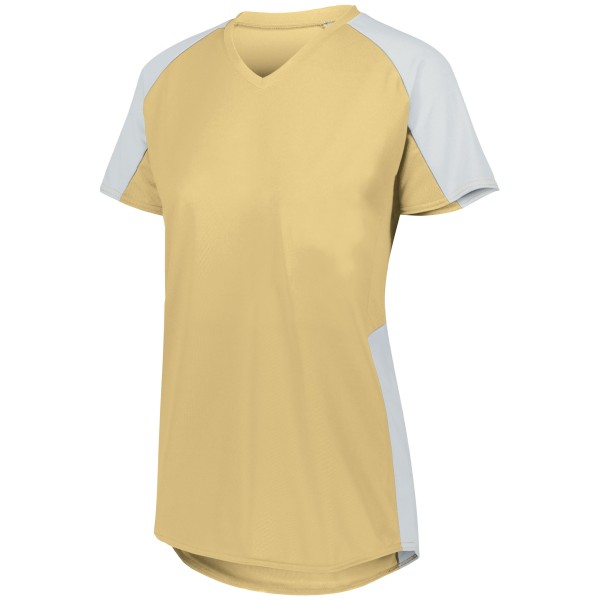 1523 Augusta Sportswear VEGAS GOLD/WHITE